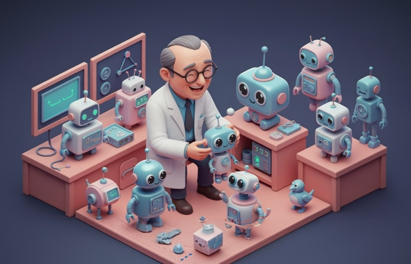 Кто придумал роботов?